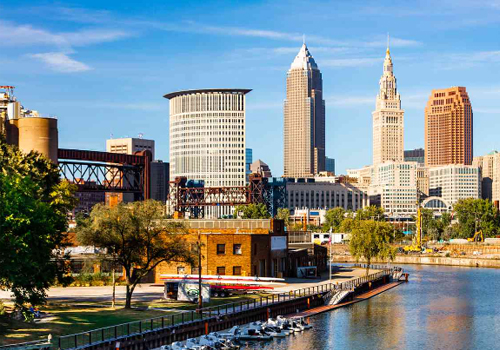 cleveland skyline